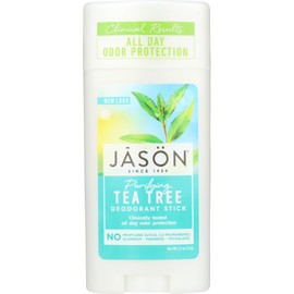 Jason Nature Purifying Tea Tree Deodorant Stick All Day Protection 2.5 Oz - JasonNAT