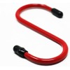 fiXte Plasic Coated S Hooks Rubber Ends Storage Kitchen Garage