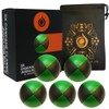 5 x Pro 115g Cascade Classic Black Theme Juggling Balls