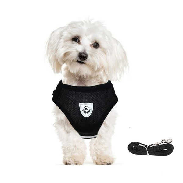 meioro No Pull Dog Harness and Lead Set for Small