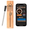 Weetiee Wireless Meat Thermometer,Bluetooth Meat Thermometer Probe,100m Long Range Smart