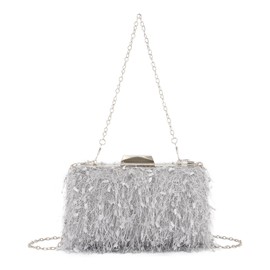 LHHMZ Women Elegance Tassel Clutch Bag Stylish Shoulder Bag Wedding Party Bag Valentines Gift Bag