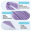 Sangtok Double Ended Dreadlock Extensions, 24 inch Lavender Thin 0.6cm