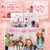 Faccito 176 Pcs Valentine's Day Bulletin Board Decorations Letters Alphabet