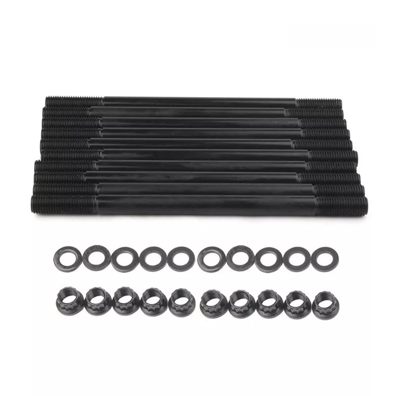 JONJEA Cylinder Head Stud Bolt Gasket Kit for Civic 1996-2000