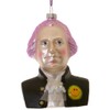 Cody Foster & Co - George Washington Blown Glass Ornament