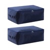 ALEOHALTER 2 Pack 36L Underbed Storage Bags, Large Clothes Storage