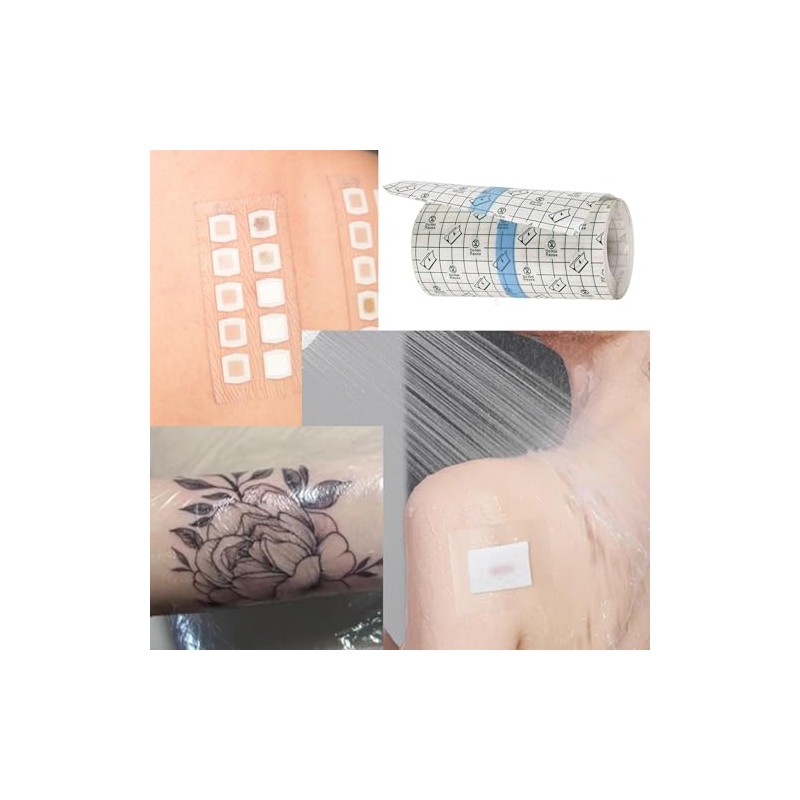 Premium Tattoo Aftercare Bandage - 15cm x 2m Second Skin
