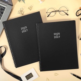 Monthly Planner 2025-2026, 2025-2027 Monthly Planner - 24 Months Planner, 9'' x 11'', JUL. 2025 - JUN. 2027 with Inner Pocket, Coated Tabs