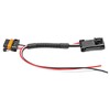 Mofun Tail Light Auxiliary Power Plug Harness Compatible with Polaris