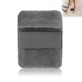 Dohia Sand Remover for Beach Sand Removal Bag Soft Wipe Off Mitt Beach Sand Cleaner Beach Vacation Camping Essentials ST1-HTCSD (Small Grey)