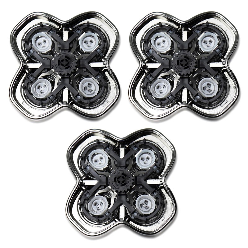 OXSITO 3Pack Pro 4 Shaver Replacement Heads for Gold PRO,