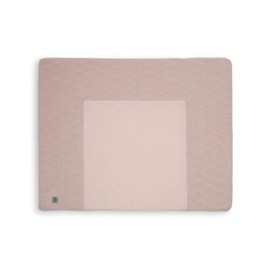 Jollein 022-546-65286 Knitted Wrap Cover River Knit Soft Pink 75 x 85 cm