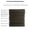 50Pcs Wood Knitting Needle Double Pointed Finely Polished Smoothing Knitting