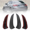 Pair of Rear Bumper Side Vent Spoiler Trim Left Right