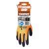 Wonder Grip WG-310HO Comfort Men's Work Gloves, Double Latex Coating,