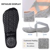 Yoga Socks for Women Non-Slip Grips & Straps, Ideal for