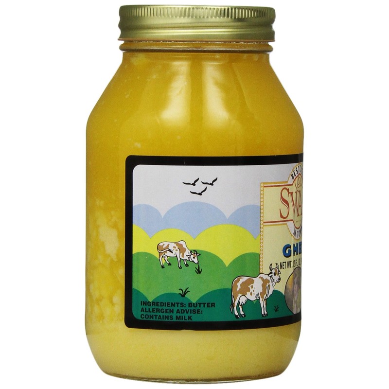 Swad Pure Ghee Clarified Butter, 32 Ounce