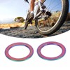 BuyWeek Bicycle Pedals Washers, Pack of 2 Waterproof Extended Bicycle