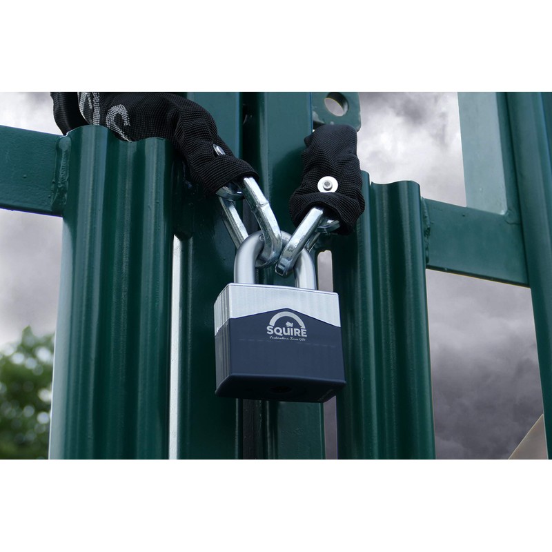 Henry Squire Warrior High-Security Open Shackle 5 Pin Cylinder Padlock,