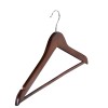 SEGAWE Premium Wooden Hangers 50 Pack Durable Slim Coat Hanger