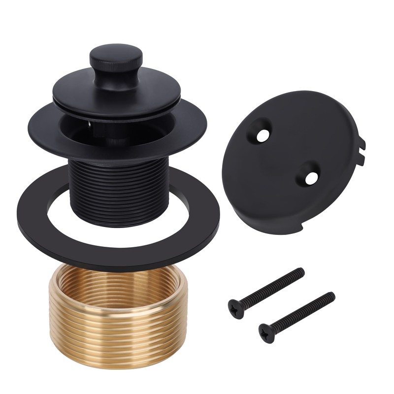 PRIMSOPH Lift Turn Tub Drain Trim Kit with Two Hole