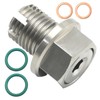 EATAKWARD Oil Drain Plug, Oversize Piggyback Drain Plug (M14.1-1.5x15mm), Stainless