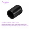 sourcing map 50 Pack 1/2"(12mm) ID Black Screw Thread Protectors