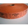 Consecutively Numbered Coupons for One Drink & Exchange, Orange, Set