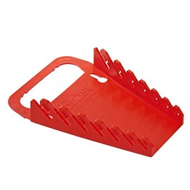 Ernst Gripper Wrench Organizer, 7 Tool, Red, S, (5080-Red)