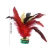 ochun 5pcs Kick Shuttlecocks Kick Feather Chains Kick Kick Shuttle