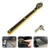 Llave Crique Universal Igad Matraca Para Gato Mecánico Mango Antideslizante