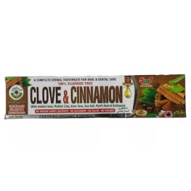 Al-Riyan Group 1-24 Tubes, Clove & Cinnamon Herbal & Natural Toothpaste By AL-RIYAN, 7.5 oz. - 1 Tube / Pack.