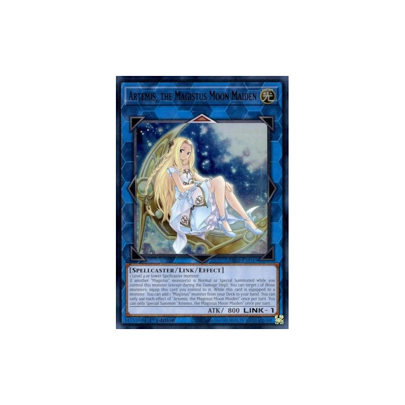 Artemis, The Magistus Moon Maiden (UR) - RA01-EN049 - Ultra