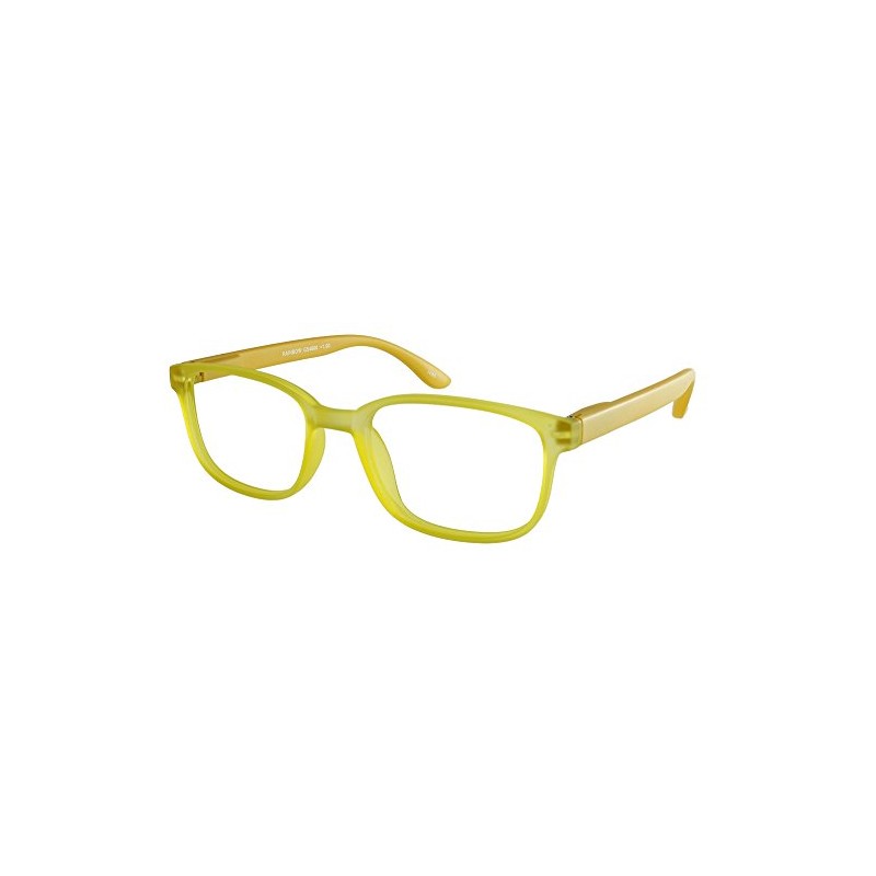I NEED YOU Lesebrille Rainbow, 2.00 Dioptrien, gelb