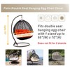 HONCENMAX UPGRADE Patio Hanging Chair Cover - Cocoon Egg Chair