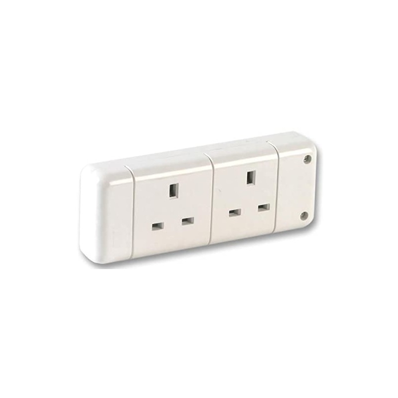 Pro Elec 2 Gang Extension Socket