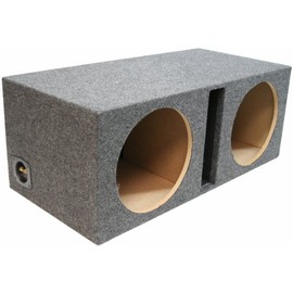 American Sound Connection Car Audio Dual 15" Vented Subwoofer Stereo Sub Box Ported Enclosure 3/4" MDF