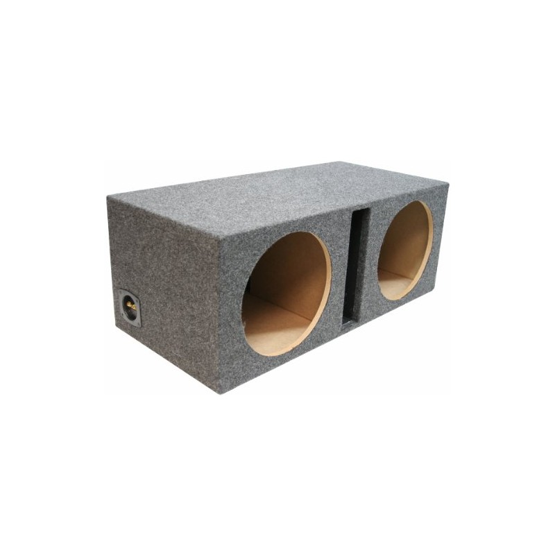 American Sound Connection Car Audio Dual 15" Vented Subwoofer Stereo