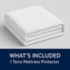 Shaaz Threads Waterproof Mattress Protector – Twin – Soft &