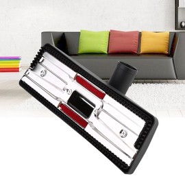 Herramienta de Cabezal de Cepillo de Piso Negro de 32 mm, colector de Polvo de Alfombra, Herramienta de Cabezal de Cepillo de Limpieza para la mayoría de Las aspiradoras