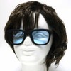Berkut Stylish Date Glasses, Black Butch, Large, Non-Glossy, Unisex, Retro,