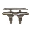 Attwood 66519-1 Retractable Low-Profile Stainless Steel Marine Boat 8-Inch Neat
