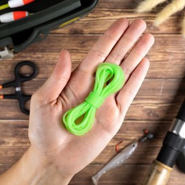 AMZfishing® 1 m or 3 m Fluo Hose | Sea Fishing | Norway Accessories | Light Hose for Fishing | Fishing Accessories | Fluorescent (1 Metre, b: #1.00 mm)