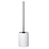 Ridder Touch Toilet Brush, Poly Resin, White, 8.5 x 8.5