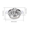 CHSEROK Citrus Juicer Stainless Steel 250 ml Orange Squeezer Manual