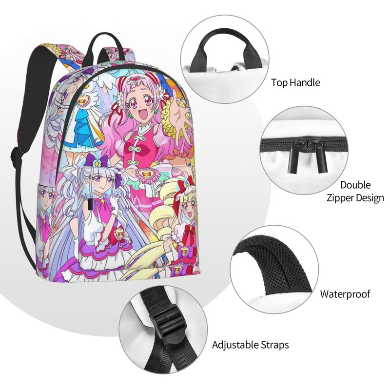 JMI Pretty Cure Backpack, Men's, Backpack, Commuting to Work or