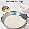 U-Taste Extra-Long 600ºF Heat Resistant Spatula Spoon: 14" Silicone Spoonula