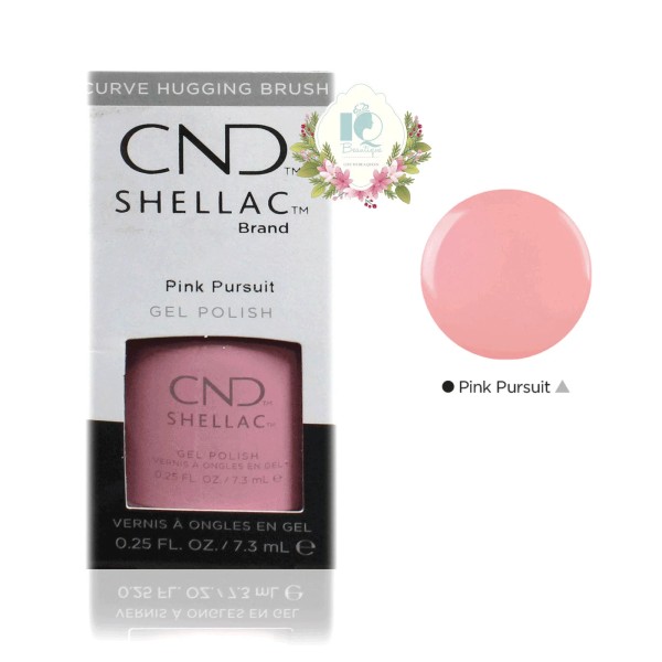 CND Shellac UV Gel Polish 0.25 oz NIB Pink Pursuit