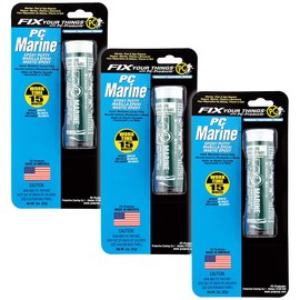 PC Products PC-Marine Epoxy Putty, 2 oz Stick, 3-Pack